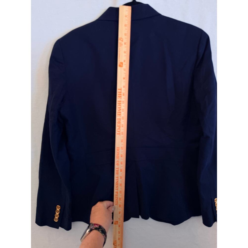 Lauren Ralph Lauren Navy Crest Blazer – Gold Buttons – Women’s size 14 - Picture 8 of 11
